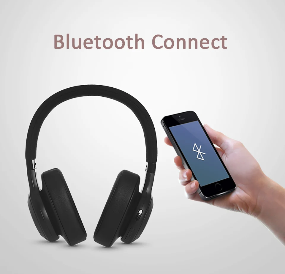 Оригинальные JBL E55BT беспроводные Bluetooth наушники портативные складные наушники супер бас наушники AUX в HiFi Спортивная гарнитура с микрофоном
