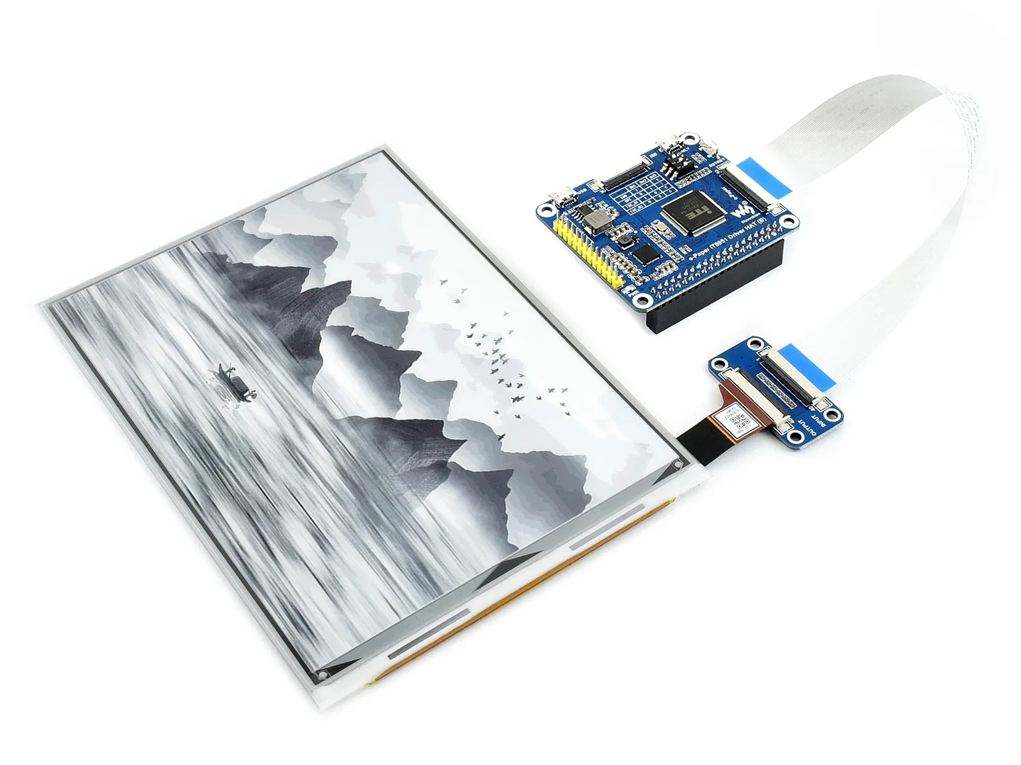 Billig Waveshare 7,8 Zoll E-Ink-Display HUT 1872*1404 Auflösung Für Raspberry Pi Supermarkt Preis Tag