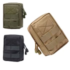Мужская тактическая поясная сумка, компактная военная сумка для бега, путешествий, кемпинга, охоты