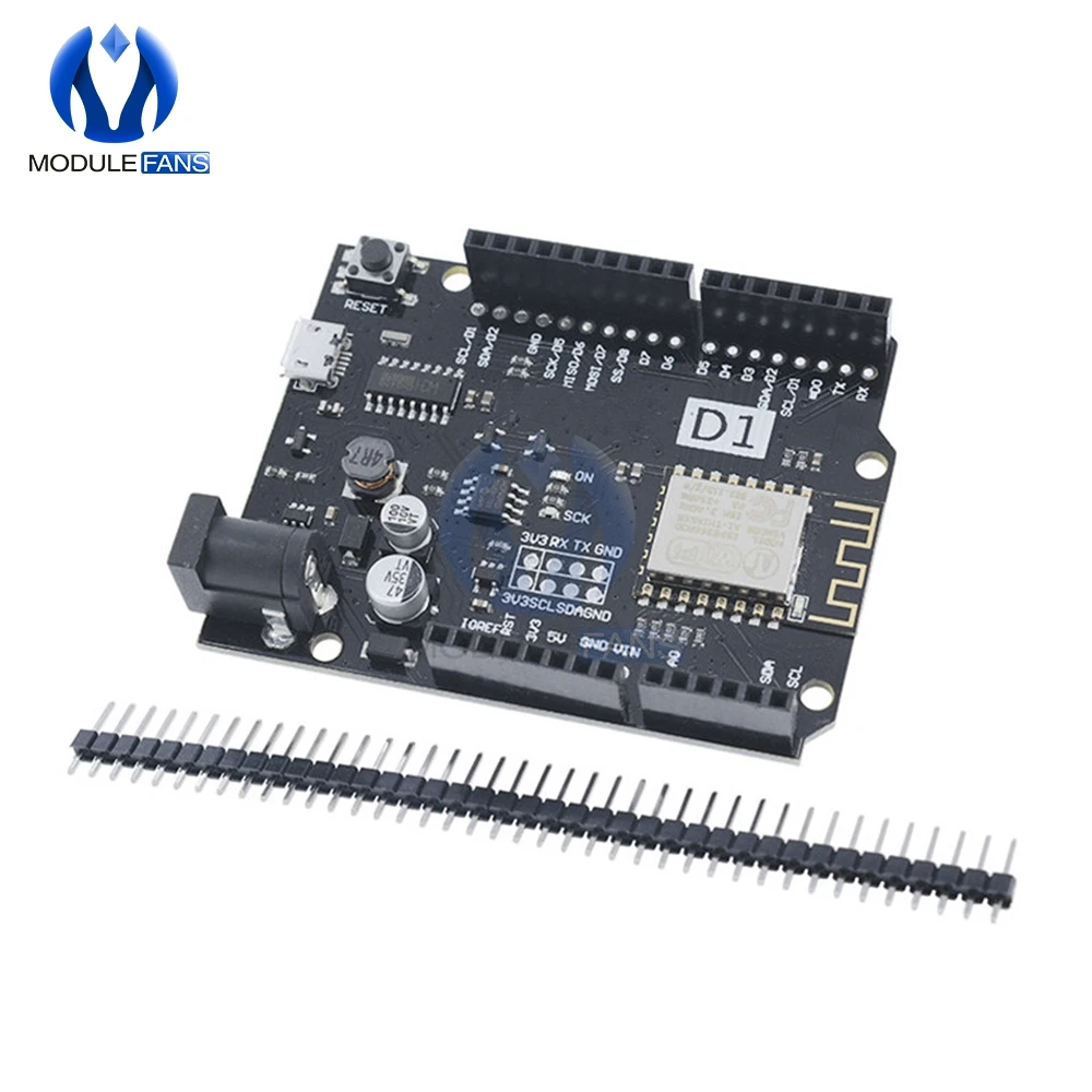 Для WeMos D1 MINI R2 WiFi UNO R3 на основе ESP8266 модуль для Arduino для IDE Nodemcu совместимый модуль Micro USB
