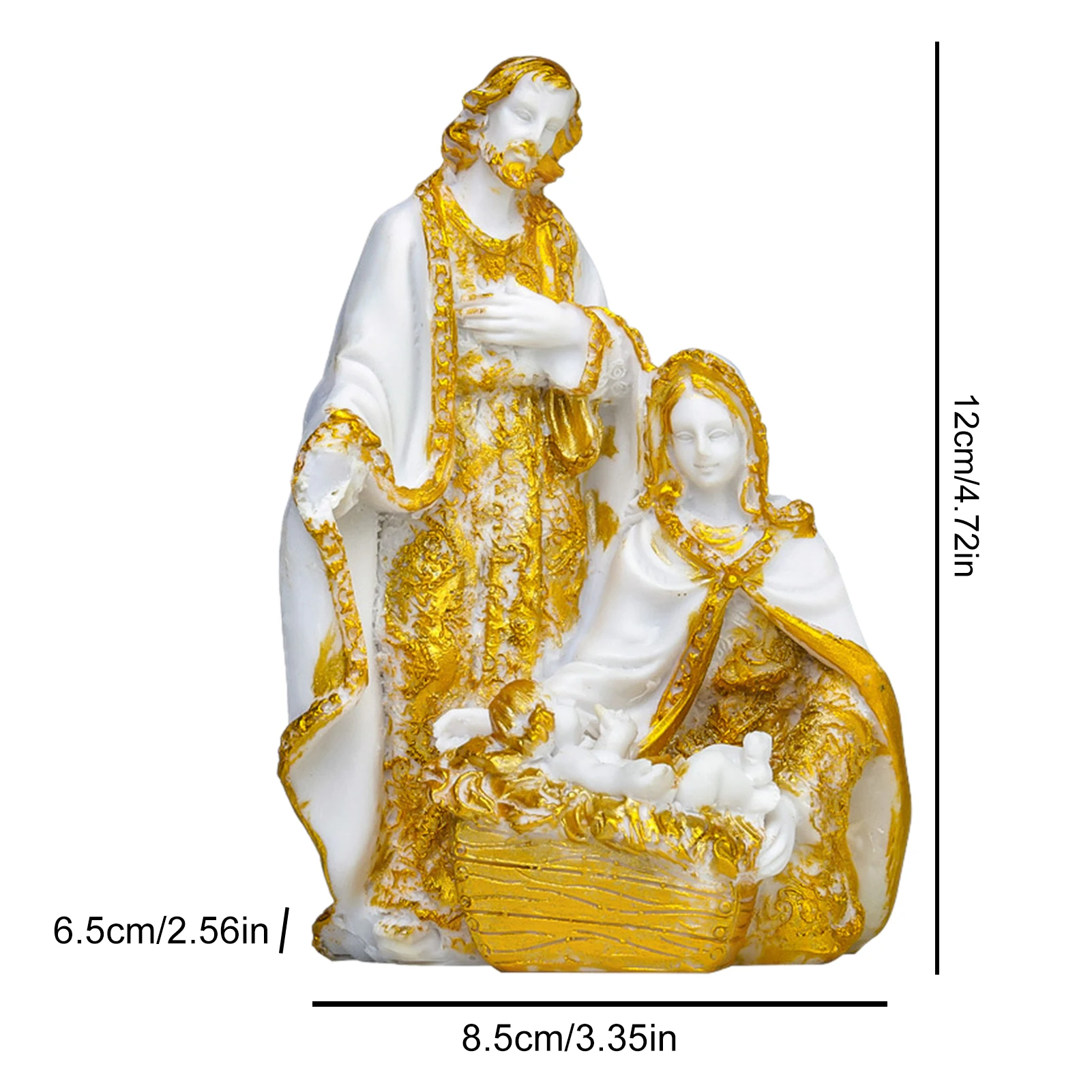 Коллекционная Статуя Иисуса скульптура сына бога домашняя Статуэтка из смолы