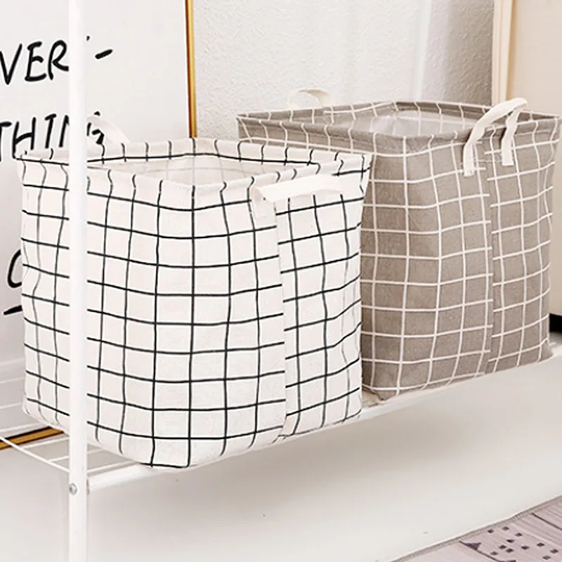 

New Clothing Laundry Basket Bag Folding Laundry Basket Large Capacity Clothes Storage Bag Children Toy Storage Bucket Waterproof