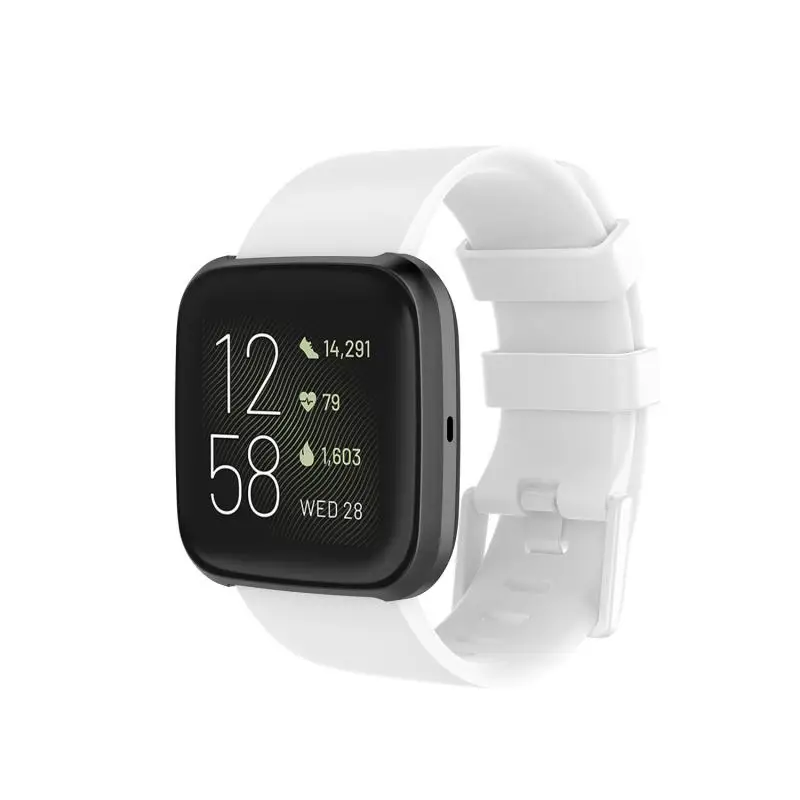 12 видов цветов силиконовый ремешок для часов Fitbit Versa 1 2 миланские часы спортивный