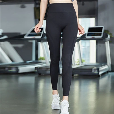Black Yoga Pants Vital бесшовные леггинсы для штаны для фитнеса или йоги женские леггинсы для тренажерного зала, Спортивная Женская фитнес-йога леггинсы тренировочные компрессионные колготки - Цвет: Black Yoga Pants