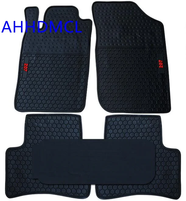 

Автомобильный коврик, Нескользящие Коврики для ног, для Peugeot 206, 207, 2010, 2011, 2012, 2013, 2014, 2016, 2017
