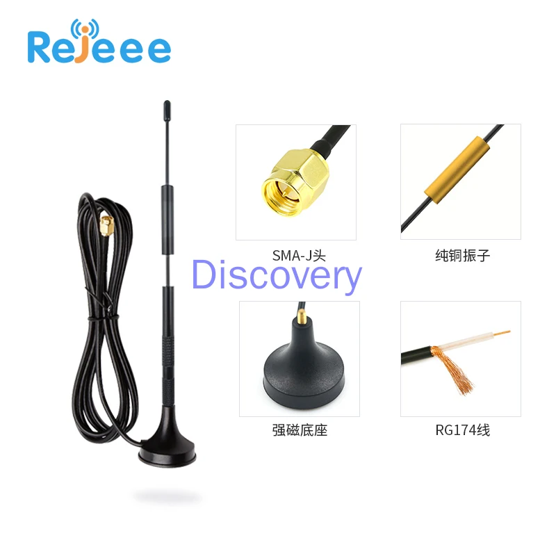 

Rejeee Optional Antenna 470M High Gain Glue Stick Antenna LoRa REJEEE