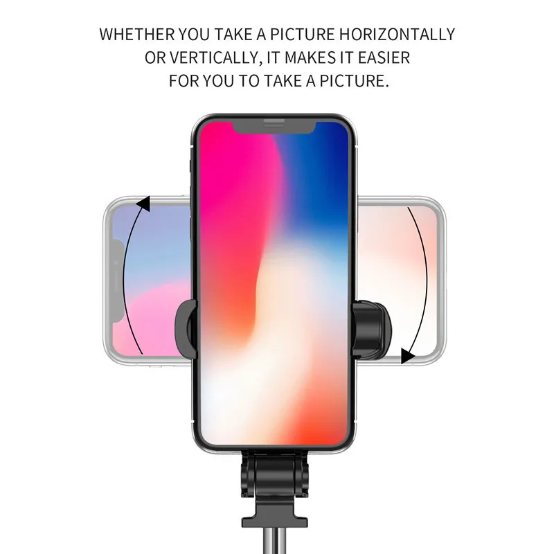 Новая Bluetooth селфи палка штатив выдвижной монопод универсальный для iPhone XR X 7 6s Plus