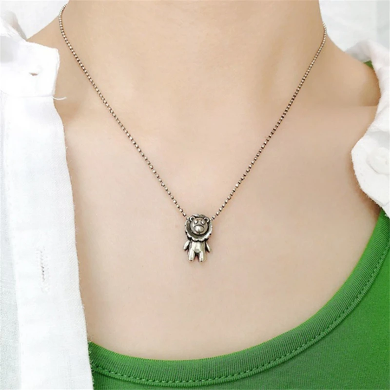 Лидер продаж 2020 корейское модное ожерелье с кулоном в виде Милого Животного