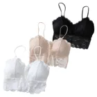 3 шт. Для женщин Беспроводной кружевной бюстгальтер, чашечки расположены рядом, пуш-ап, сексуальное женское белье топа с полной чашкой и платье без рукавов с открытой спиной Ultrath бюстгальтер Мягкий Топ размера плюс женского нижнего белья