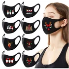 2021 рождественские украшения, олени, 3D маска для лица с принтом, Рождественская Ветрозащитная маска для рта, рождественские украшения, подарки, маска для взрослых, Новогодний подарок