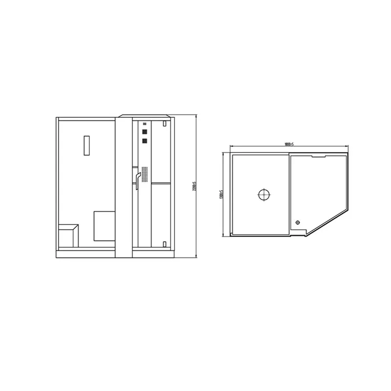 Высококлассная интеллектуальная душевая SR-89103S двойного назначения |