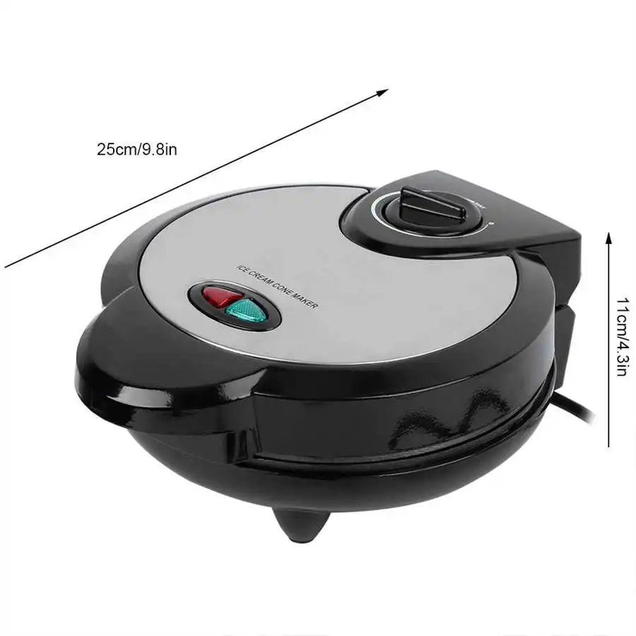 

Electric Egg Roll Maker Waffle Baking Pan Ice Cream Cone Machine for Home EU 220V Breakfast Maker Waffle Cone Maker