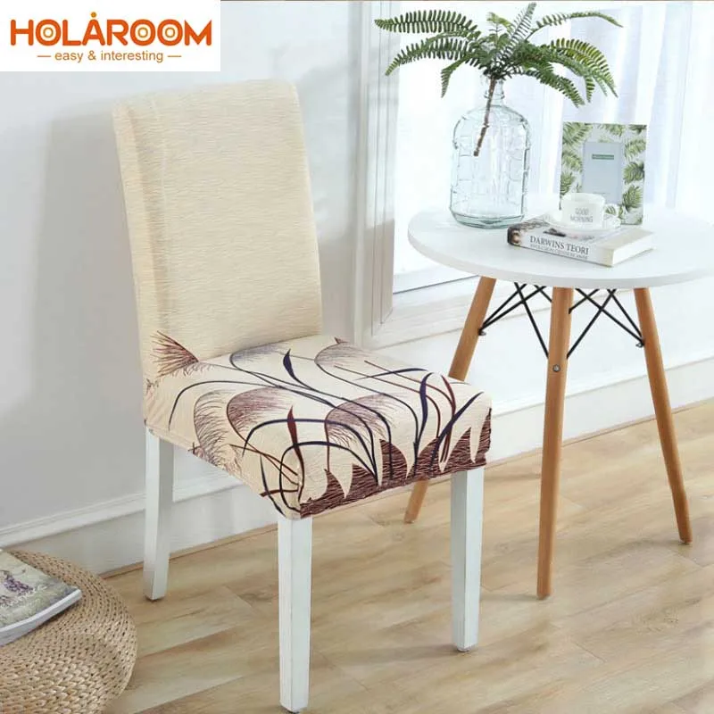 2 шт. защитный чехол для стула чехлы с цветочным узором эластичные Чехлы столовой