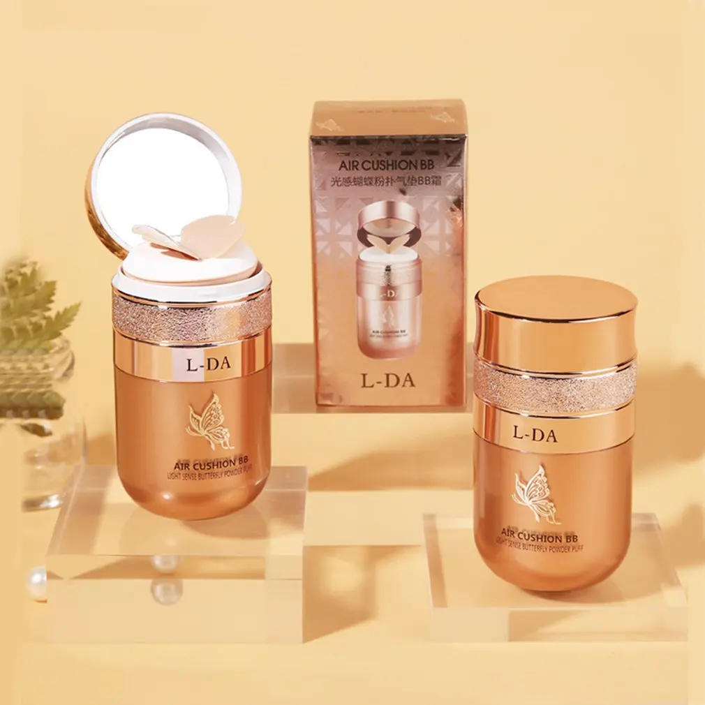 

Velvet Pressing Butterfly Cushion Concealer Moisturizing Cushion Clear And Brightening Waterproof Cushion