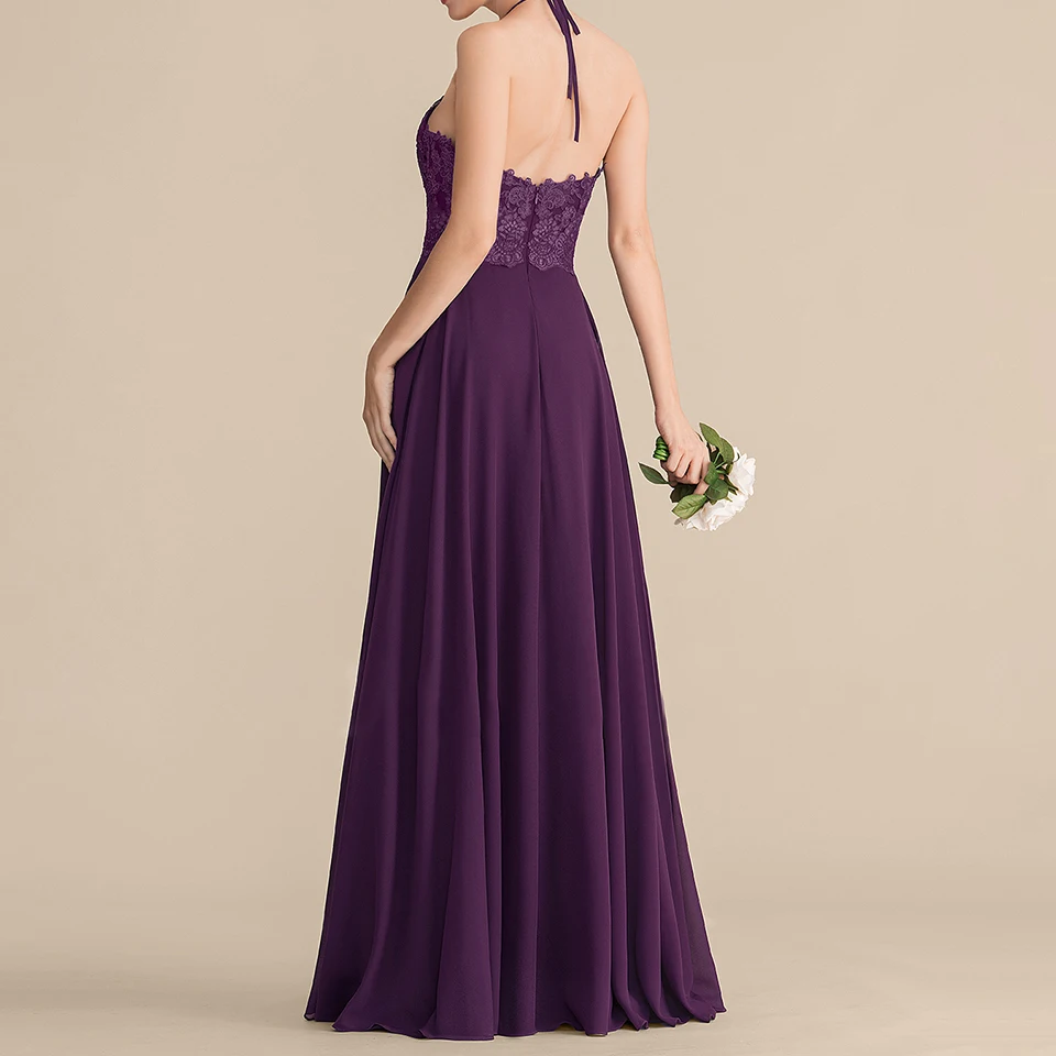 Выпускной вечер/вечернее платье А-силуэт/принцесса хальтер без рукавов длиной до