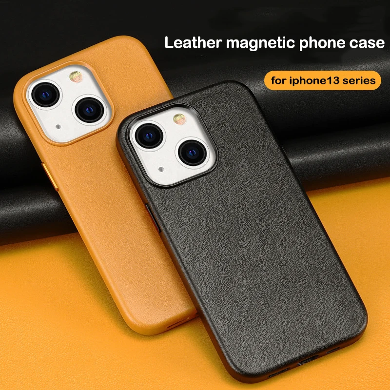 

Чехол из искусственной кожи 1:1 для iphone 13 pro max с магнитной анимацией, выдвижная задняя крышка для iphone 13 mini