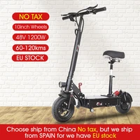 eu stock new flj sk1 1200w electric scooter with seat 80 120kms range electrico e bike for adults lady student scooter
