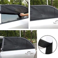 2pcs car curtains frontrear side window net mesh fabric curtain block the sun reduces temperature window screens dropshipping