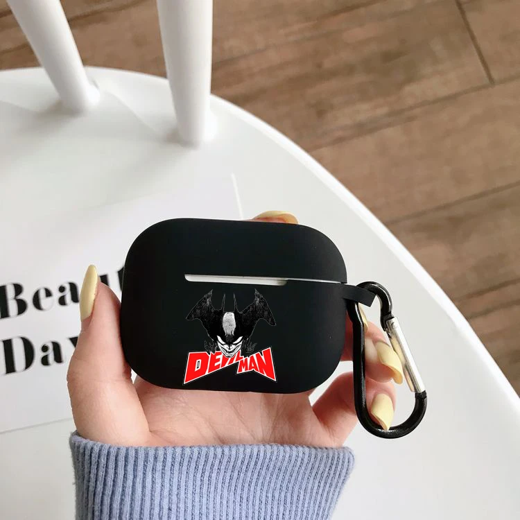 

anime DEVILMAN crybaby Silicone Case For Airpods Pro Case Wireless Bluetooth apple airpods pro Case Cover Earphone Case