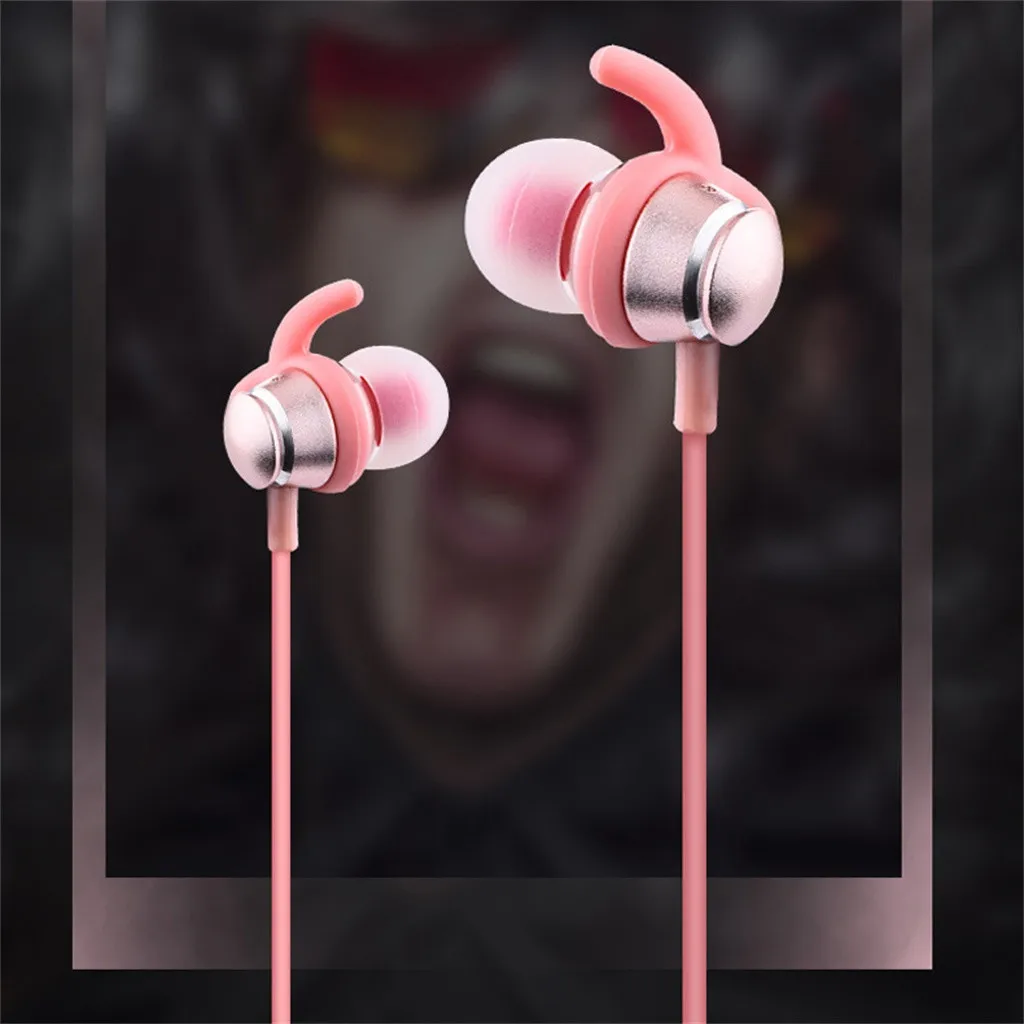 In ear Headset Portable 3.5mm Micro wired phone Bass Stereo sport music headset Earphones Headphones For Samsung S8 | Электроника