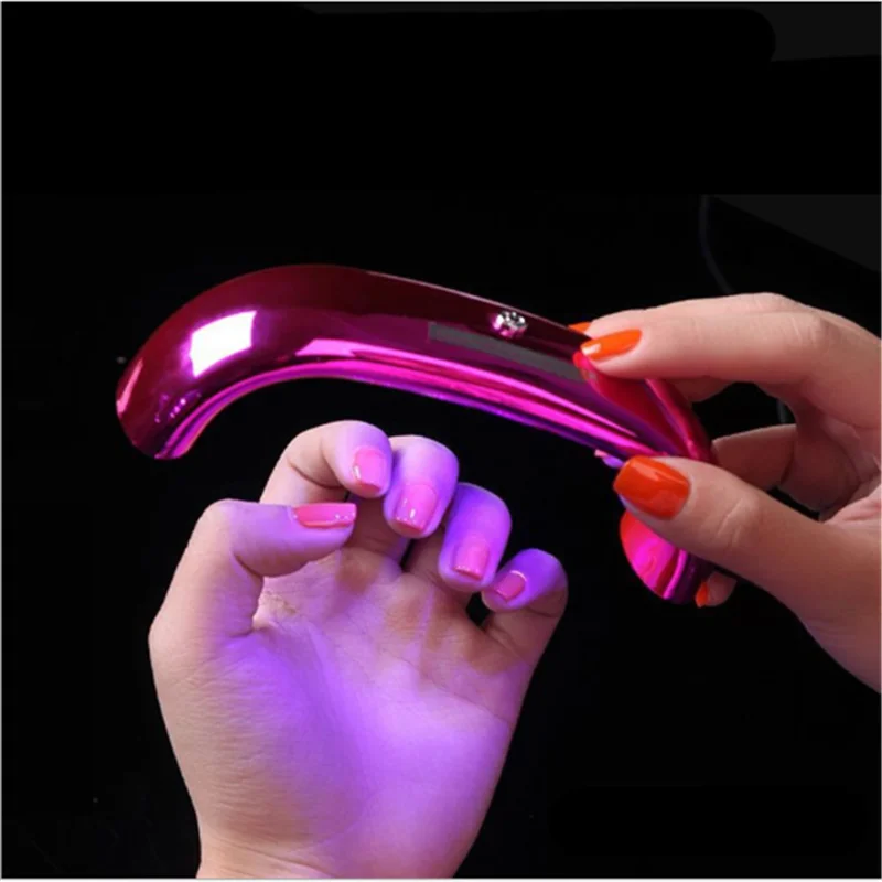 9 Вт Светильник машина для обработки мини Портативный Радуга светильник УФ лампа