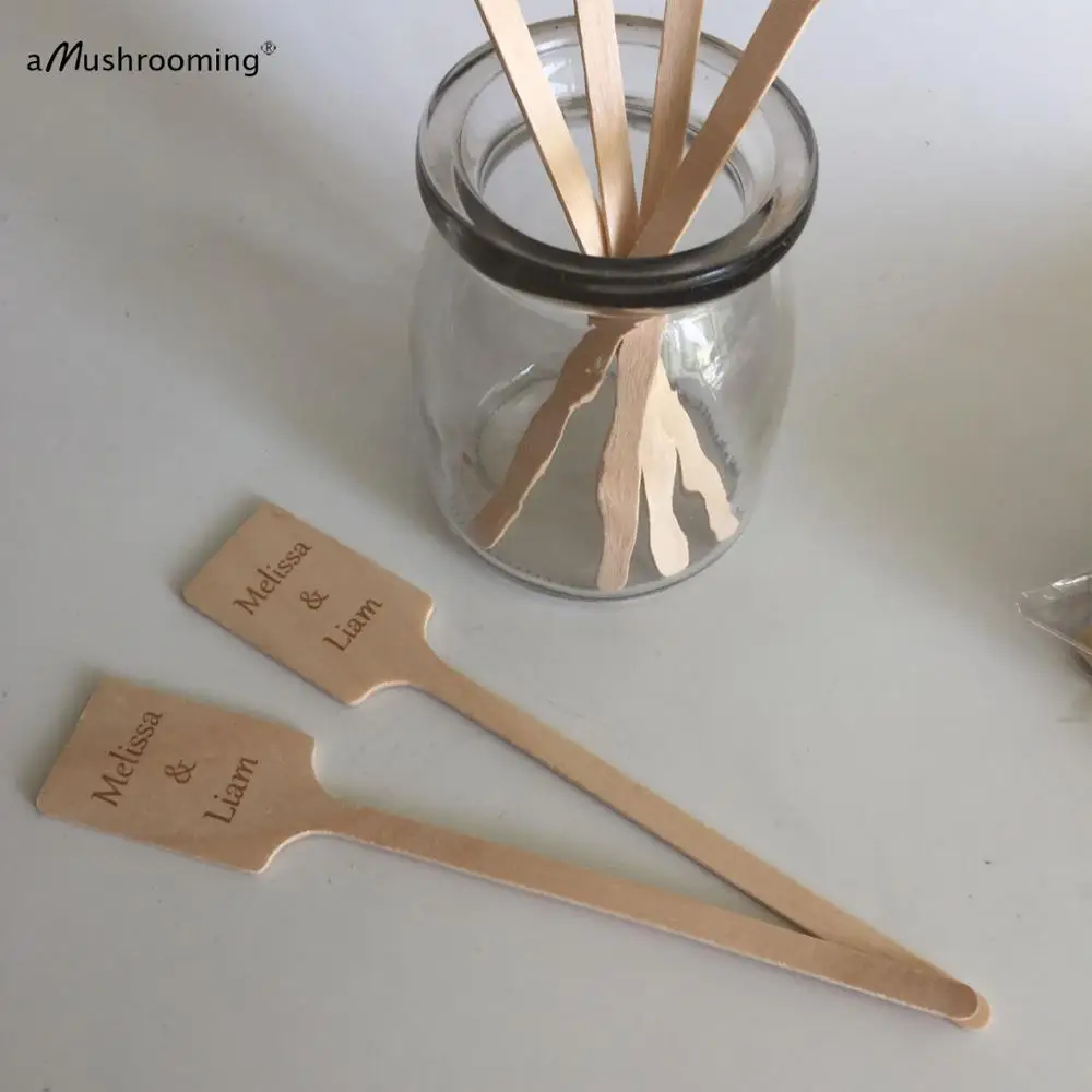 X200 персонализированный декор для стола Свадебная вечеринка сувенирные палочки