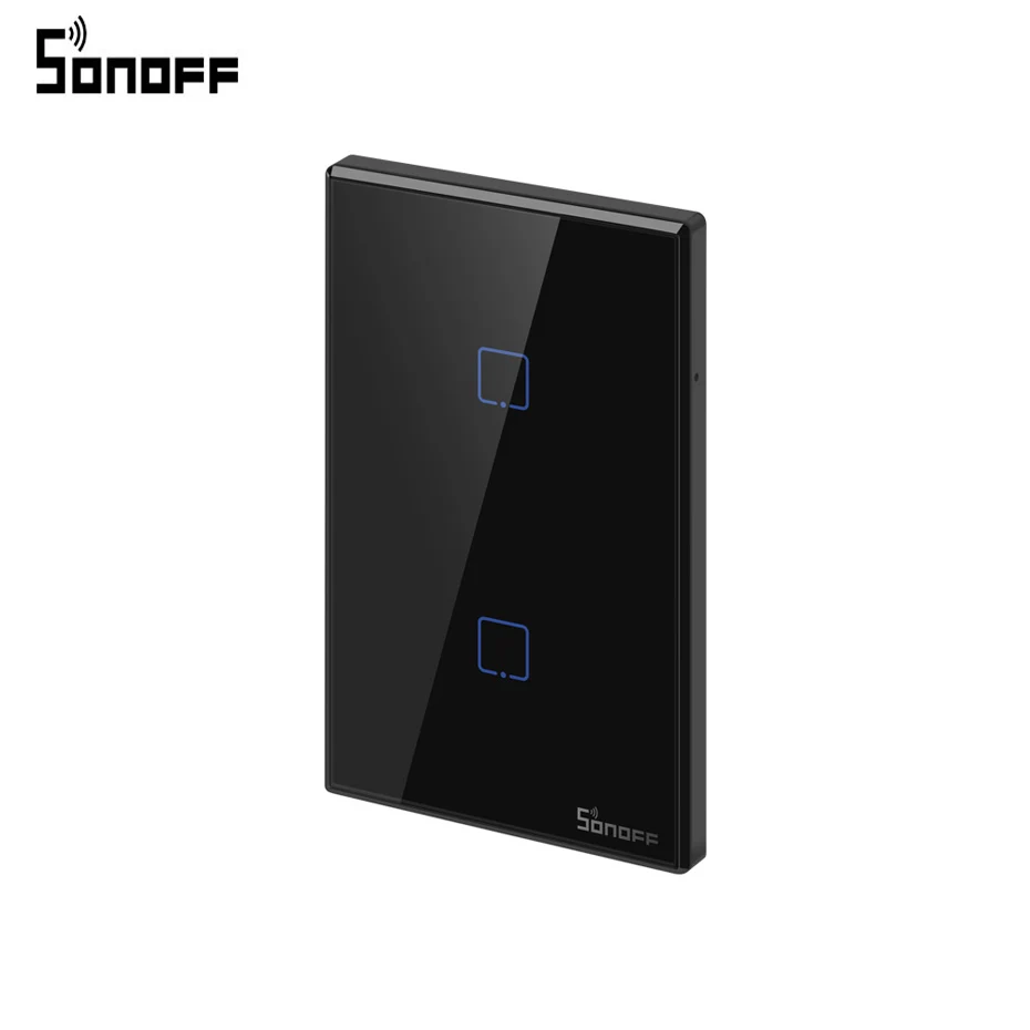 Беспроводной настенный высветильник ель Sonoff T3 RF433 с Wi Fi и управлением через