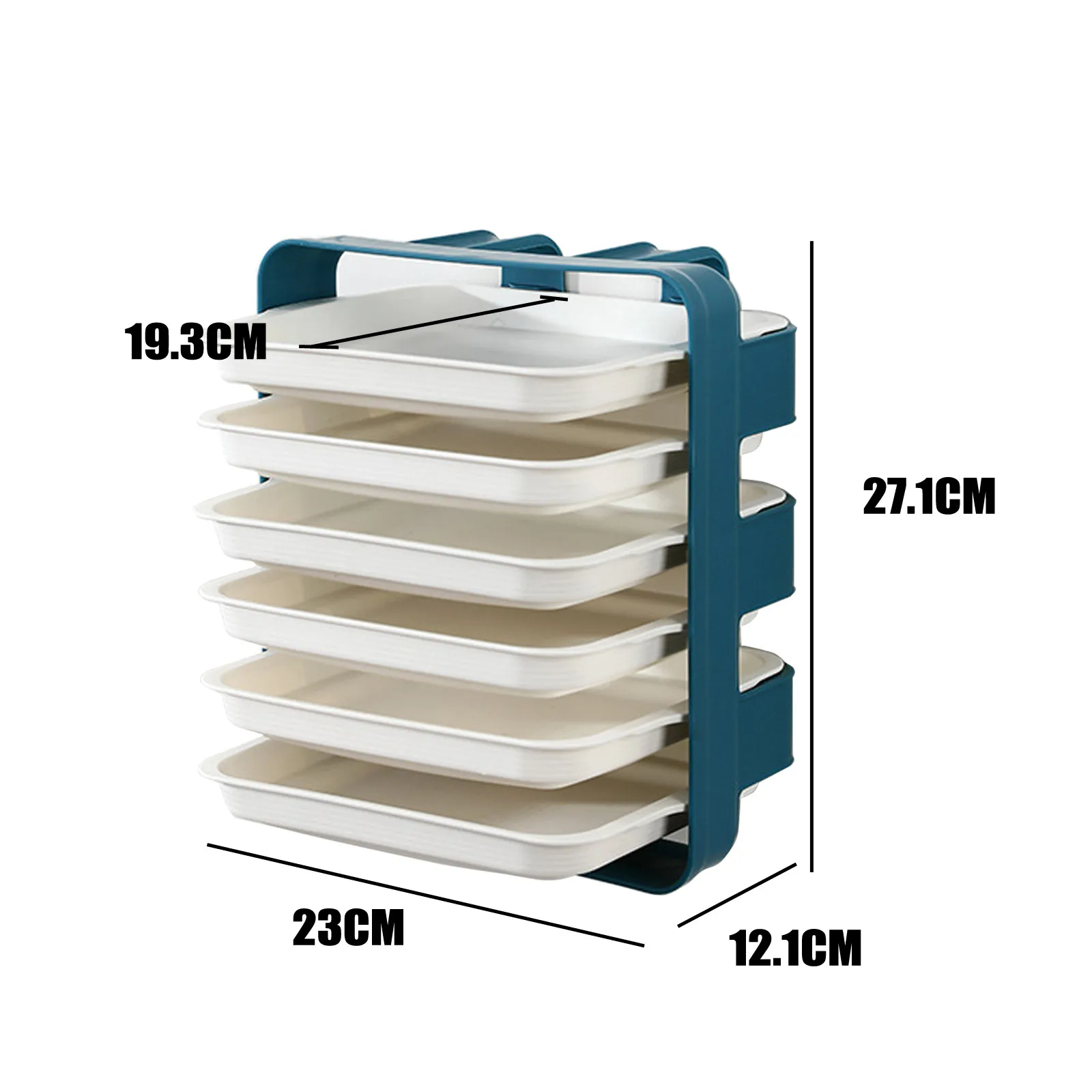 

Multi-layer Drawer-type Dishes Wall-mounted Side Dishes Tableware Storage Tray Kitchen Storage Organizer Stackable Plate#g30