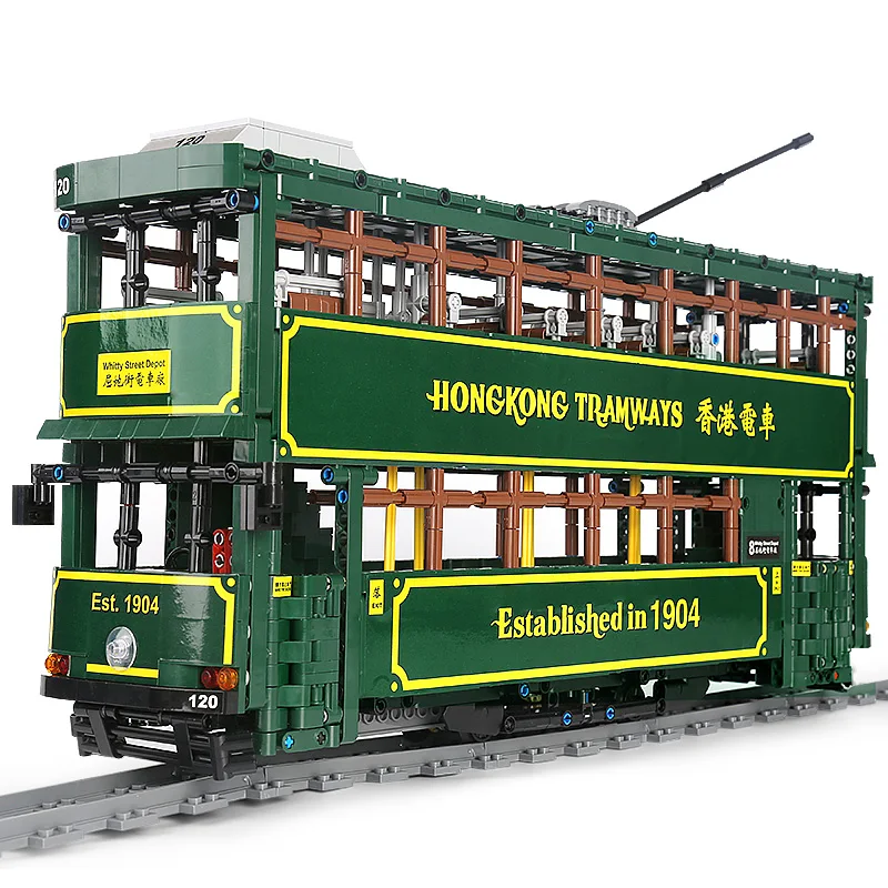 MOUD KING KB120 двойной Слои приложение RC моторизованный 1904 Уитти уличные депо автобус