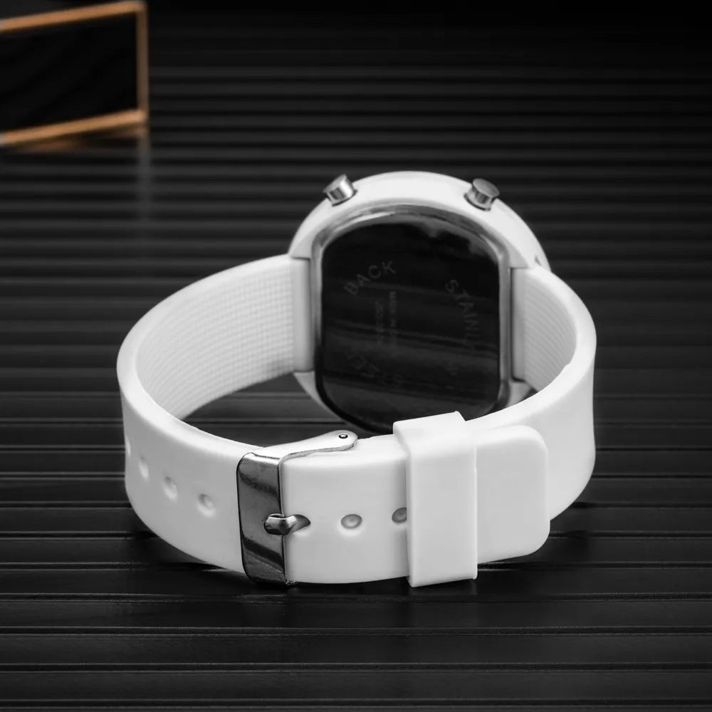 Модные спортивные водонепроницаемые электронные часы для мальчиков и девочек с