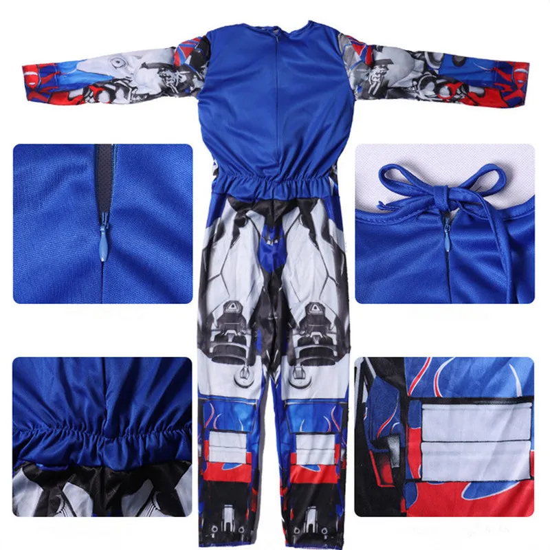 Костюм супергероя оптимуса Прима и Хорна комбинация масок Детский костюм для