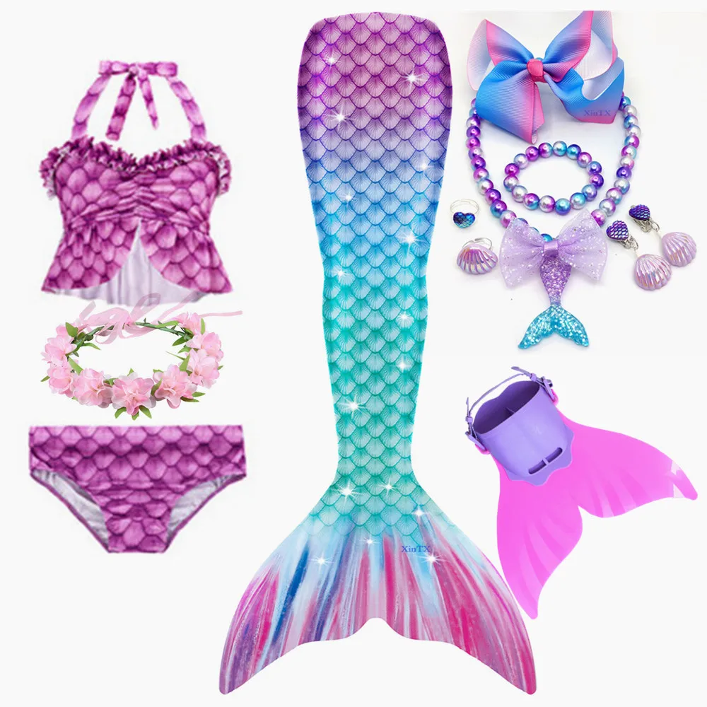 Новинка для Хэллоуина детский раздельный купальник с моноластами девочек