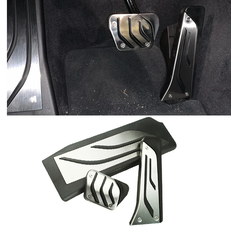 Педали для ног из нержавеющей стали газ топливный тормоз педаль авто 2016 2017 BMW 5