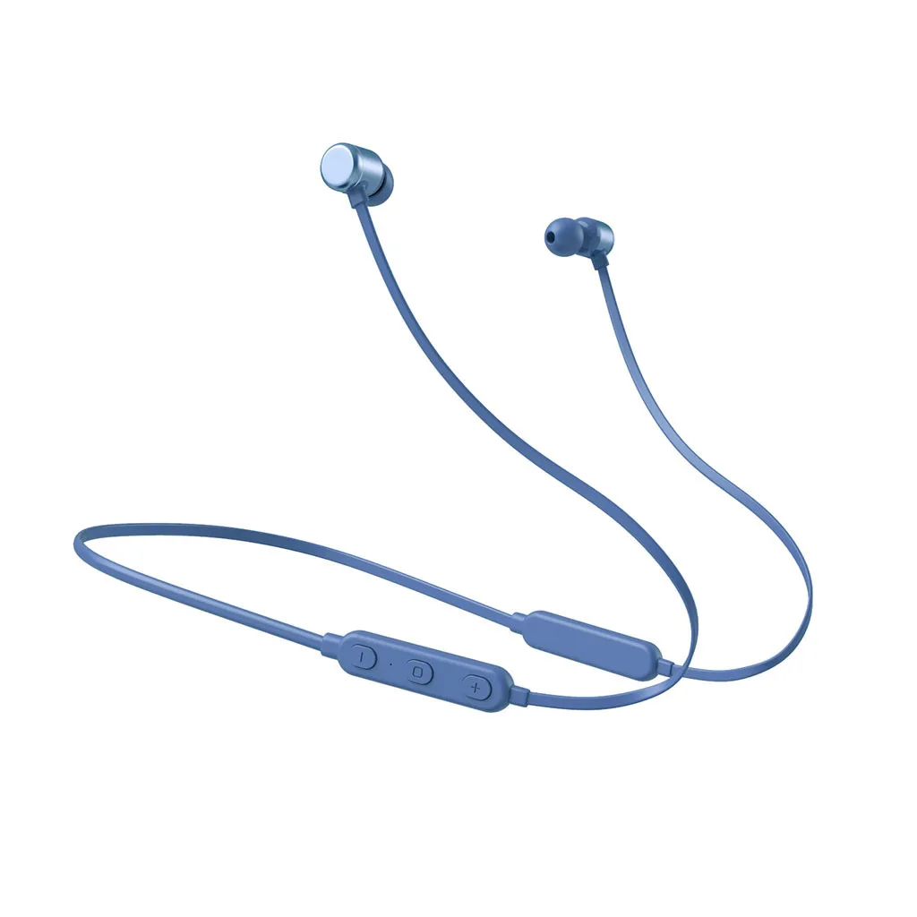 Беспроводные наушники Ouhaobin BT5.0 Магнитная гарнитура спортивные стерео Bluetooth для