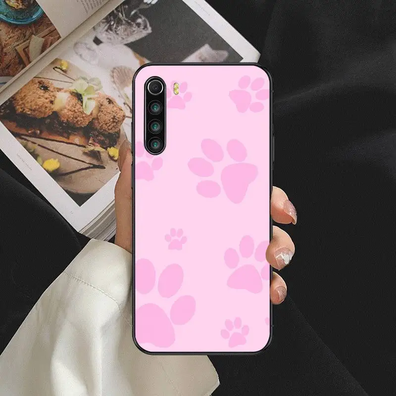 

Dog Footprint Paw Pattern Phone Case For Huawei nove 2i 3i E 4 5 6 7 Pro Se Y5 Y6 Y7 Y8 Y9 Prime 2018 2019 Cover Fundas Coque