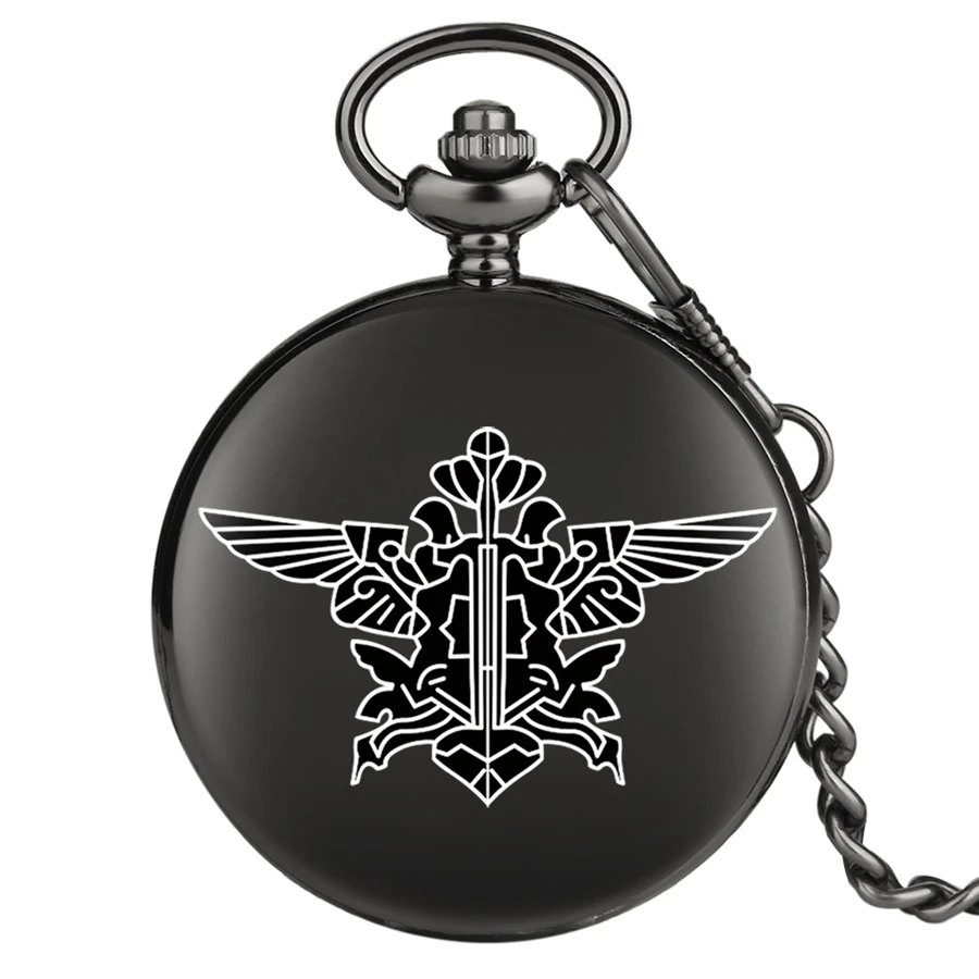 

Cosplay Anime Kuroshitsuji Black Butler Quartz Pocket Watch Sebastian Ciel Necklace Pendant Boy Men Women Gifts Relogio De Bolso