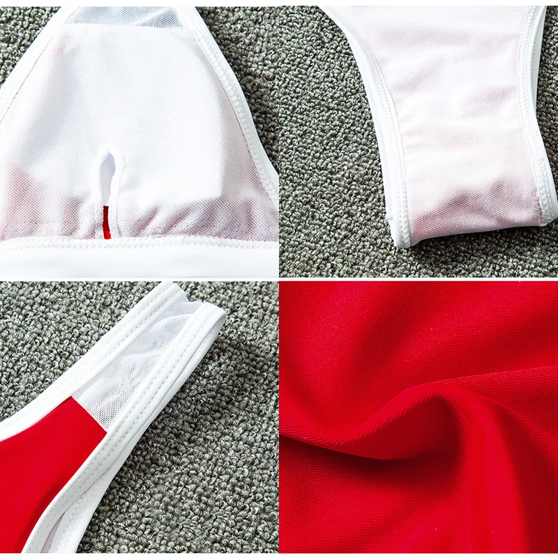 Микро Бикини треугольный женский купальник сексуальный сетчатый купальный