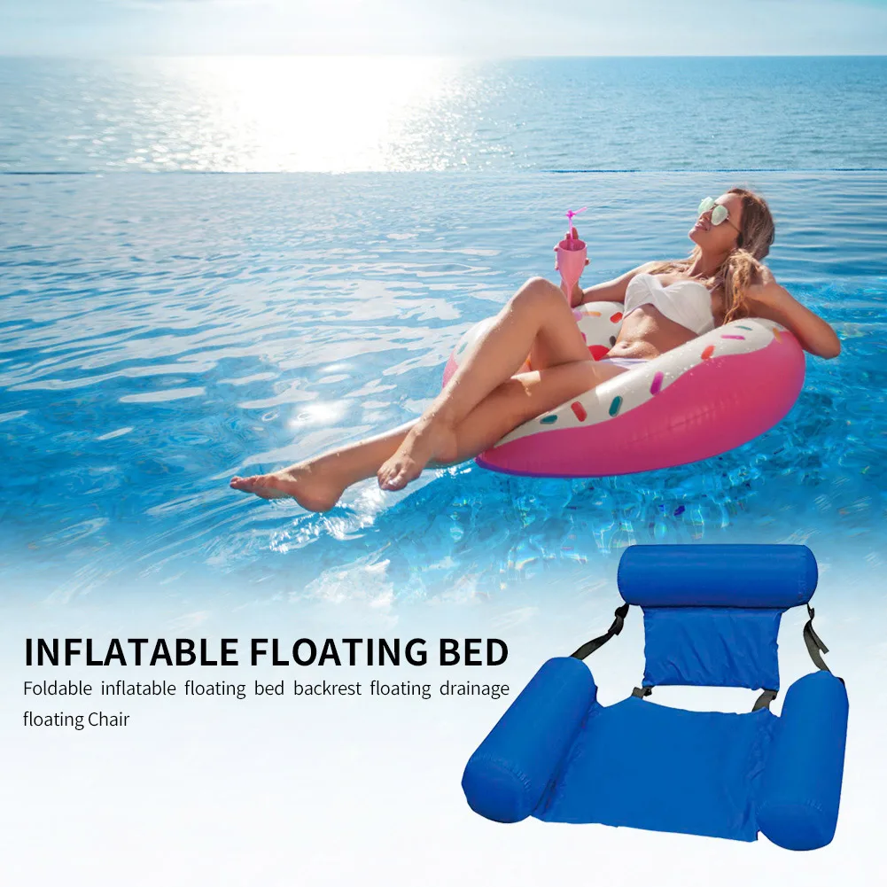 

Inflatable Mattresses Water Hammock Lounge Chairs Pool Float Water Sports Toys Float Mat Pool Toys Swimming Pool Accessories
