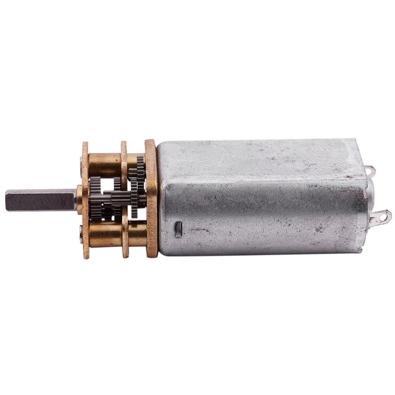 

10RPM 6V 60milliampere ma 3 mm shaft mini DC geared gear box motor for DIY