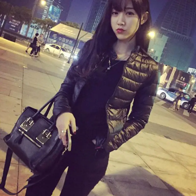 Базовые Куртки 2021 Женское зимнее пуховое пальто весенняя куртка короткая