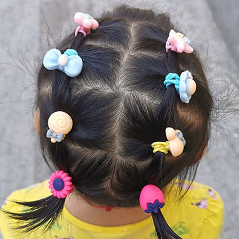 Резинки для волос женские с жемчужинами 1000 шт./лот |