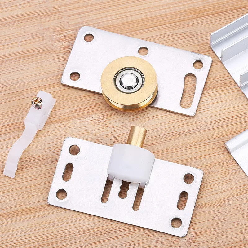 Тросовые канавки из нержавеющей стали для подвижных дверей медное колесо шкив