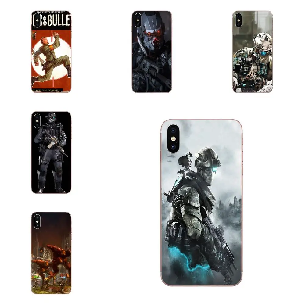 Видео игры War Soldier Военная Униформа ТПУ Пользовательские чехол для телефона Galaxy
