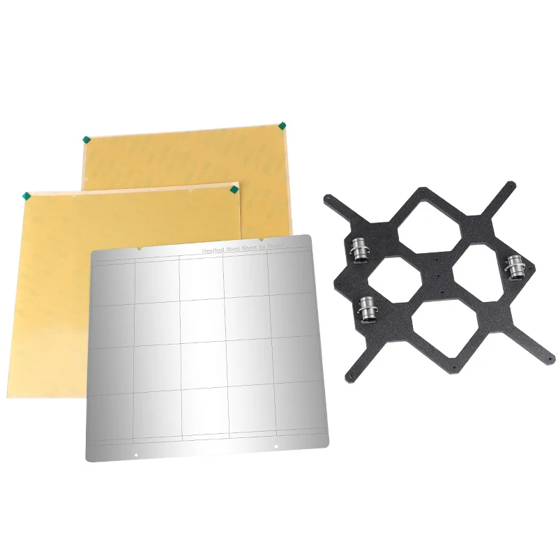 3D принтер MK52 Heatbed стальная пластина PEI Y Axis набор опорных пластин для Prusa I3 Mk3 |