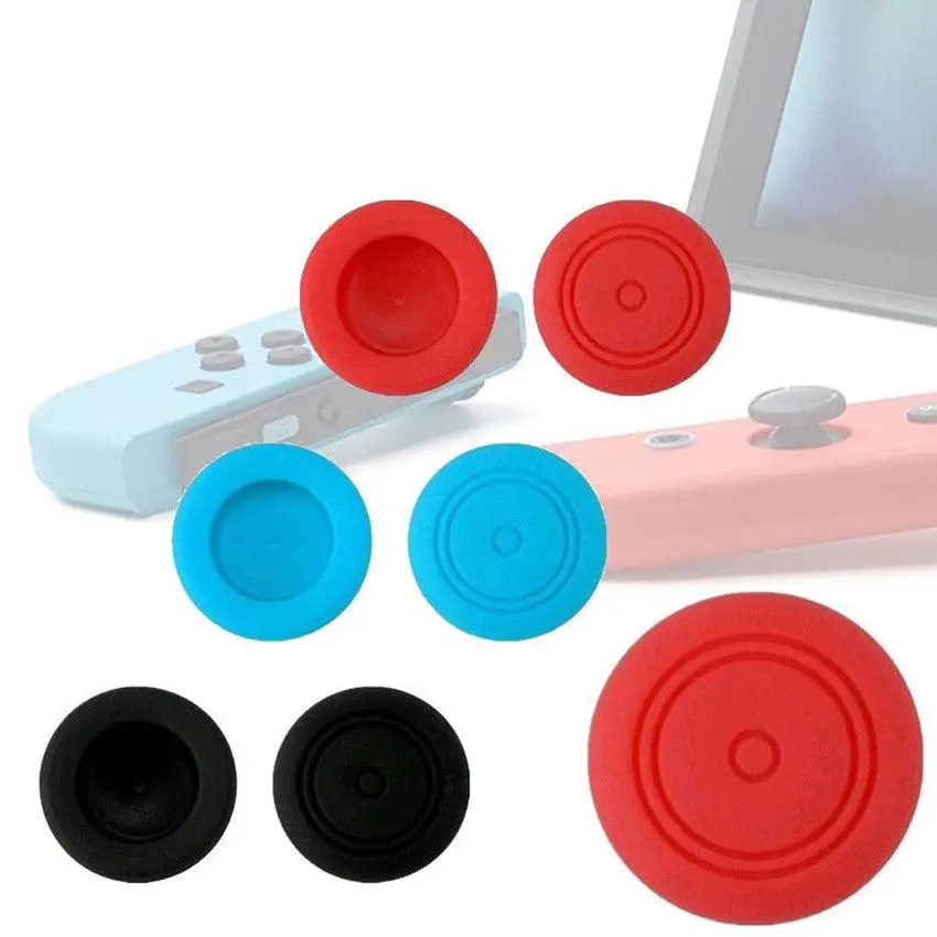 18 Pcs Silicone Thumbstick Thumb Stick Grip Caps Cover for Nintend Switch Joy-Con Controller Accessories images - 6