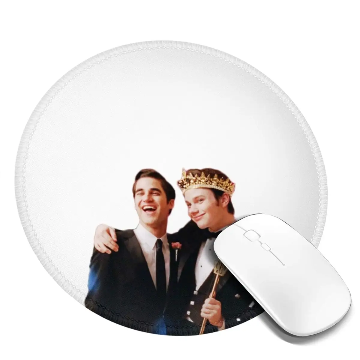 

Glee Mouse Pad Prom Klaine Luxury High Quality Mousepad Desk Print Anti-Slip Rubber Mouse Mat