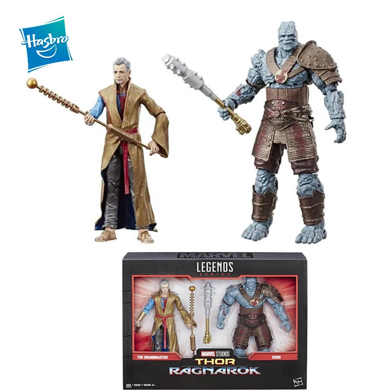 

Hasbro Marvel Legendary Anime Figures 80Th Anniversary Grandmaster and Thing 6 Inches Action Figures Toy Figures Collectable