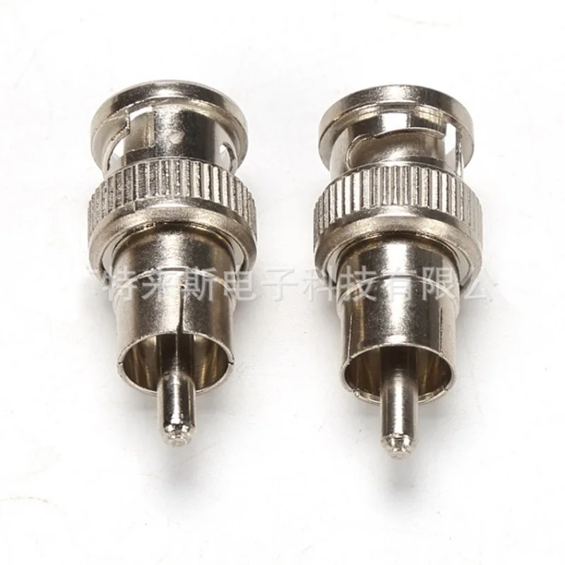 5pcs/2pcs RCA Male to BNC Connector Adapter for CCTV Surveillance ip Camera video balun poe splitter Security System plug | Обустройство