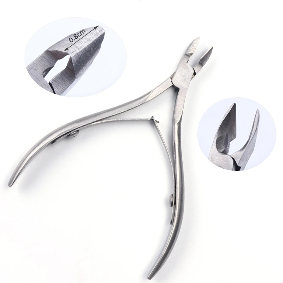 3 шт. маникюрный набор 2 способа кутикулы толкатель кусачки для ногтей Ножницы