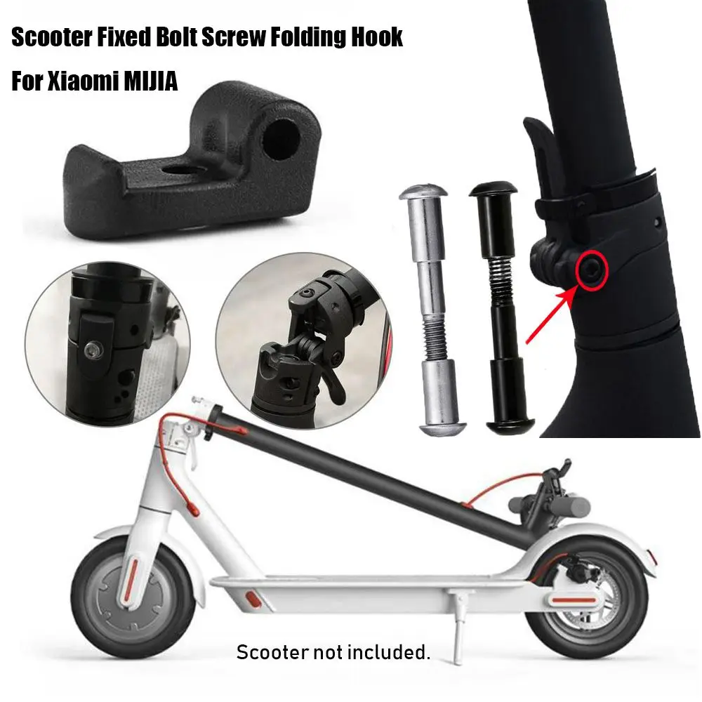 

Electric Scooter Hardened Steel Lock Folding Pothook Hook Hinge Repair Parts Fixed Bolt Screws For Xiaomi MIJIA M365